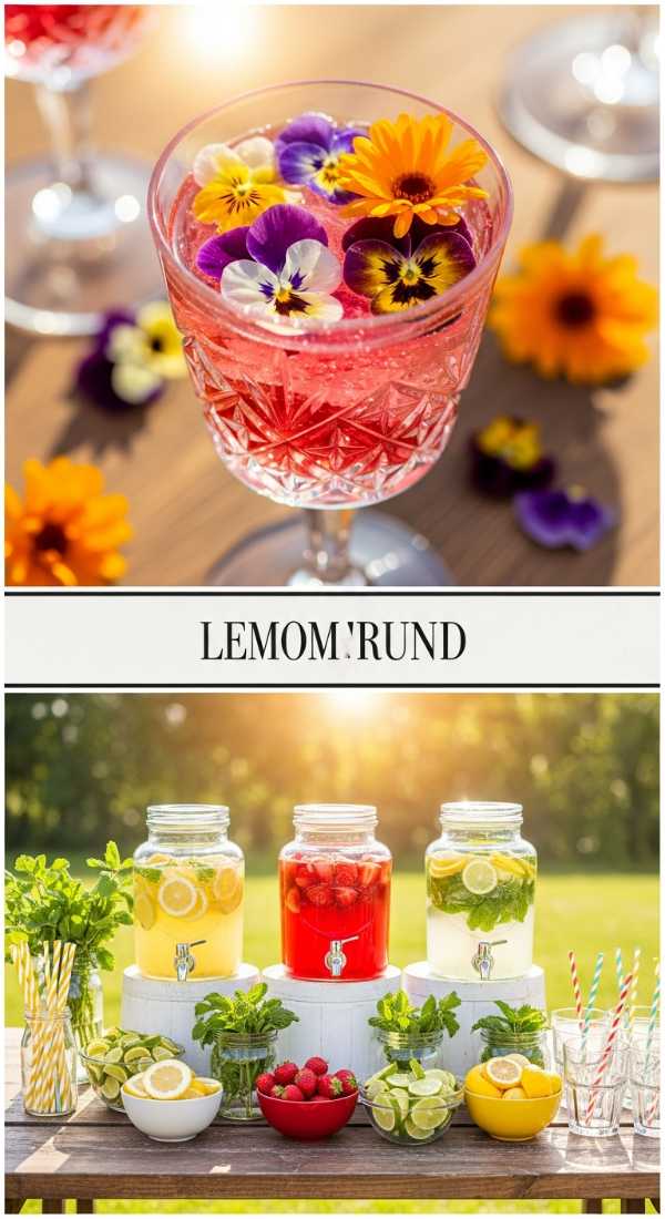 4 Fancy Drinks to Elevate Your Next Summer Party