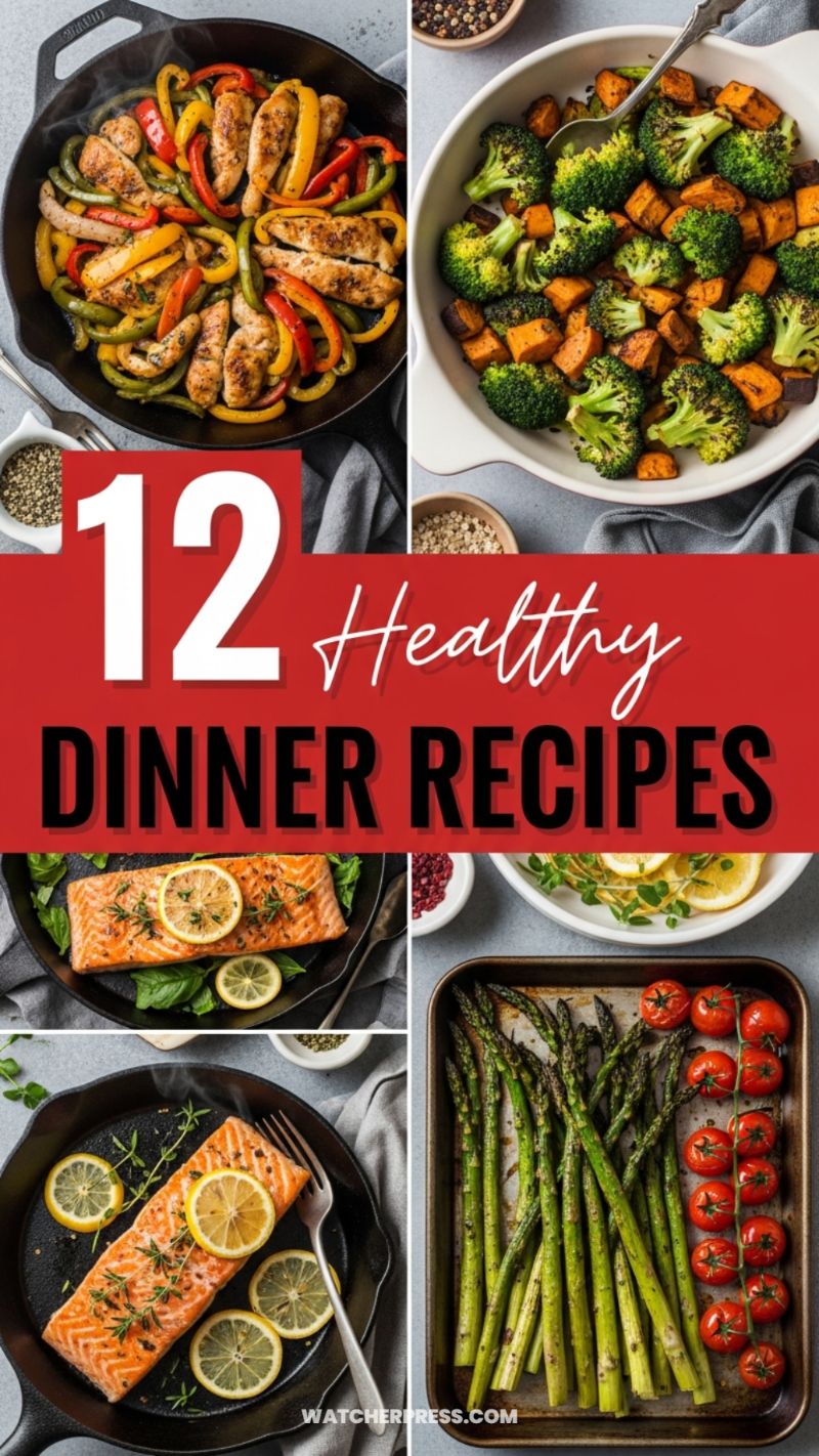 4. Sheet Pan Chicken Fajitas & Roasted Veggie Medley