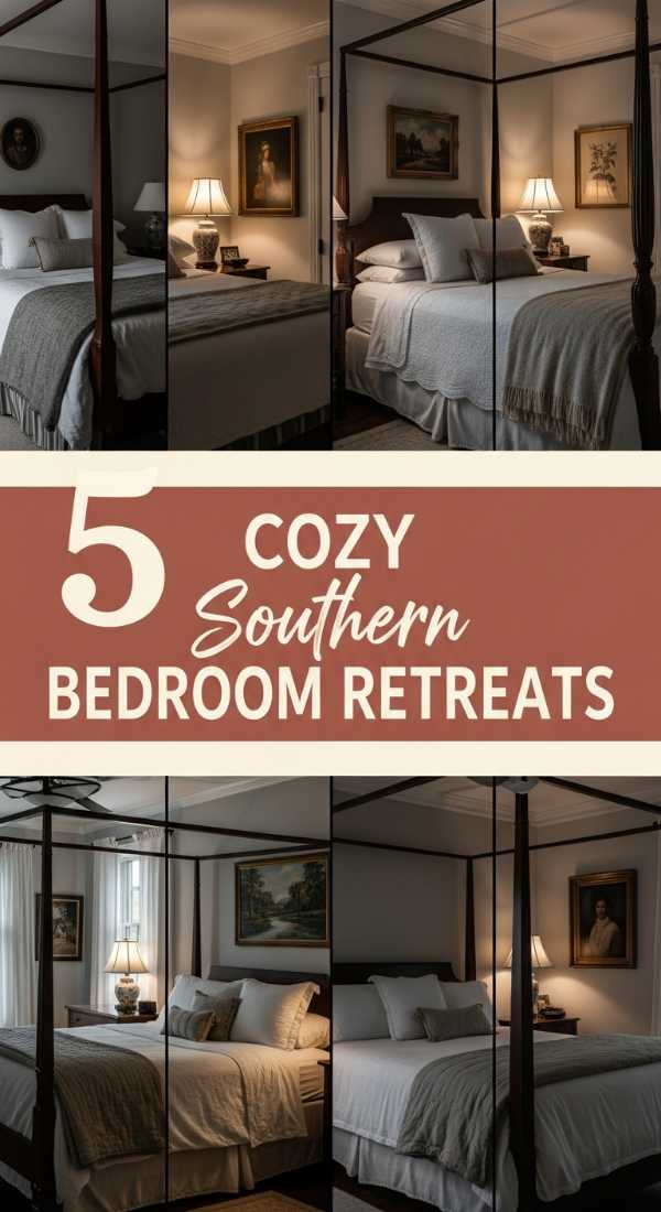 5 Cozy Southern Bedroom Retreats