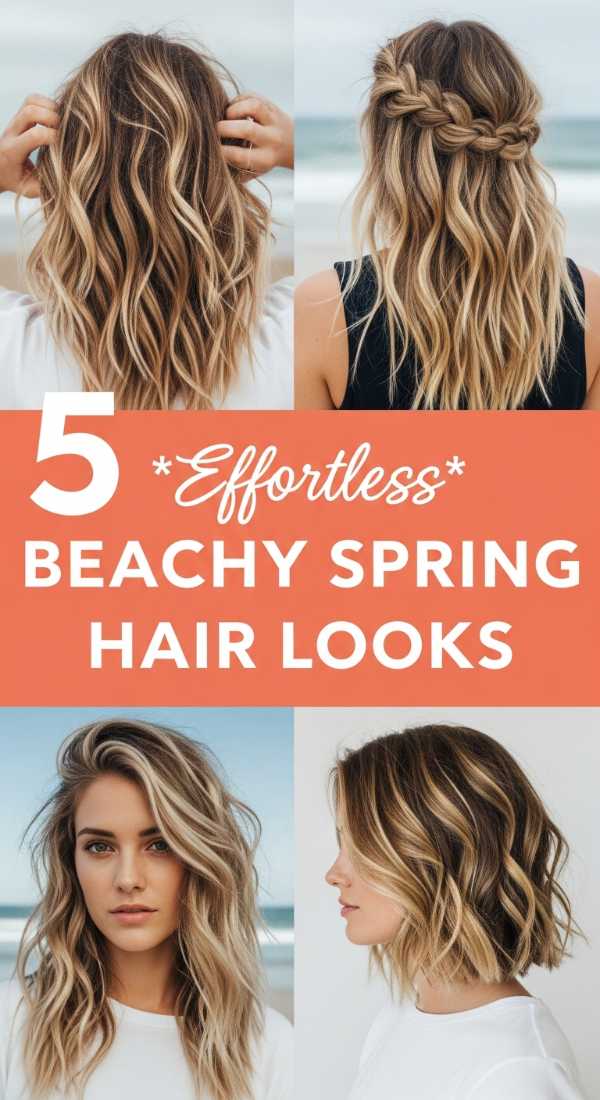 5 *Effortless* Beachy Spring Hair Looks