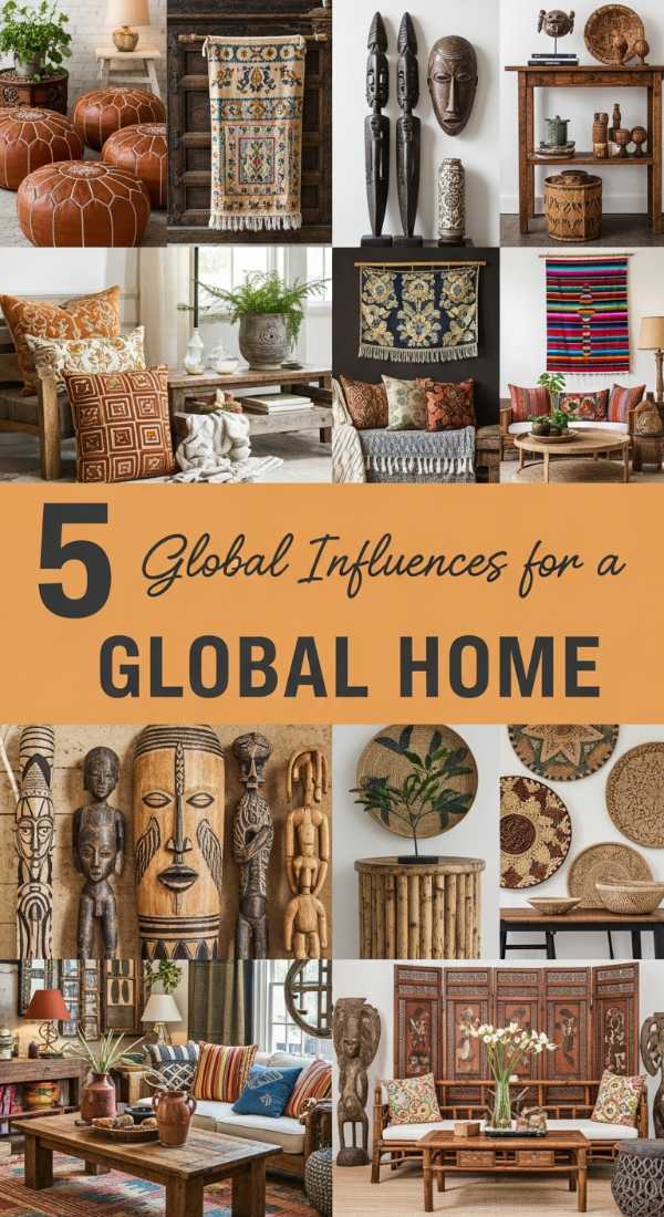 5 Global Influences to Infuse Your Home with Wanderlust