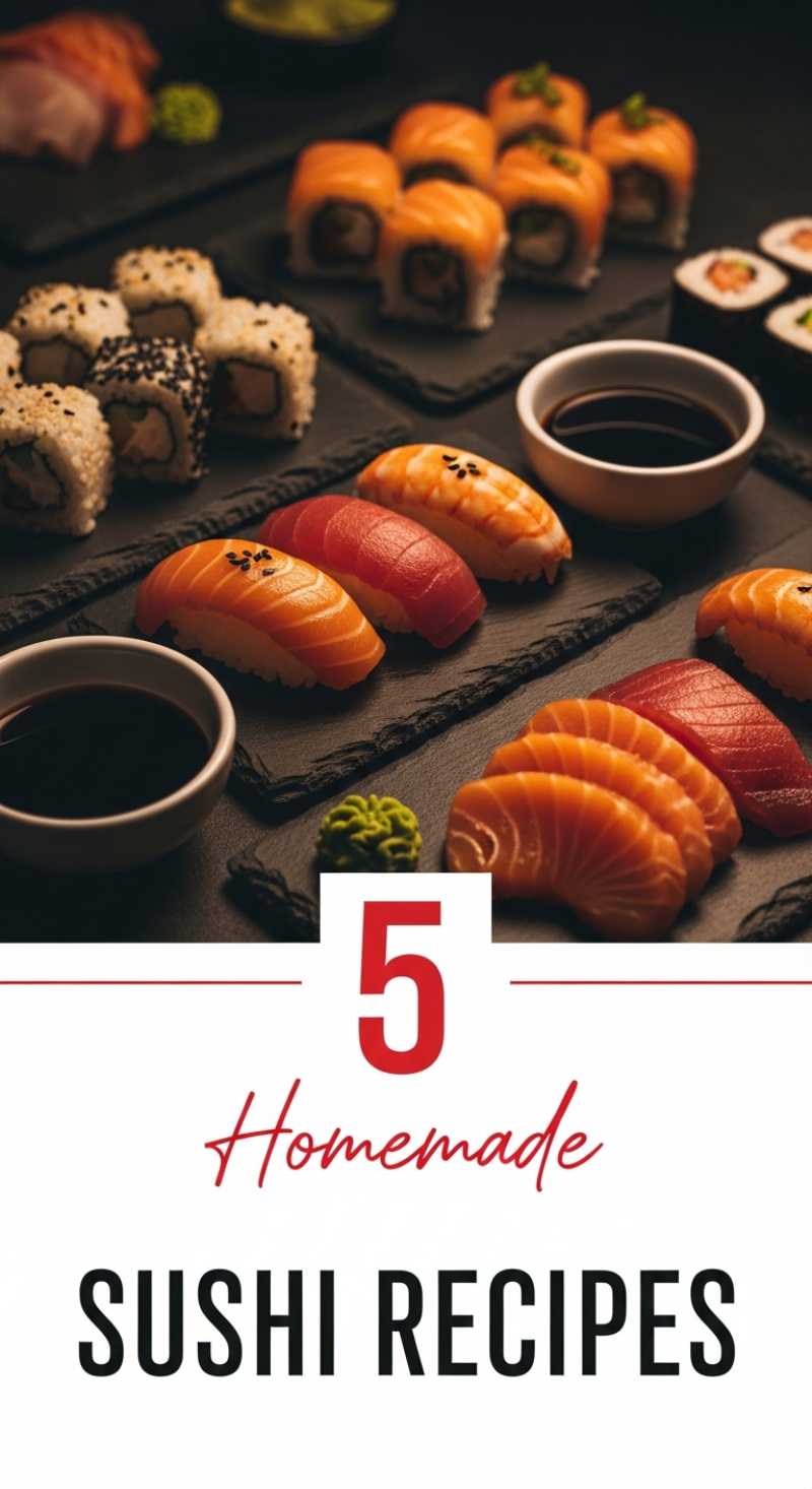 5 Homemade Sushi Recipes You Must Try