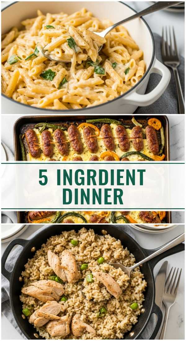 5-Ingredient Dinners You Need to Try
