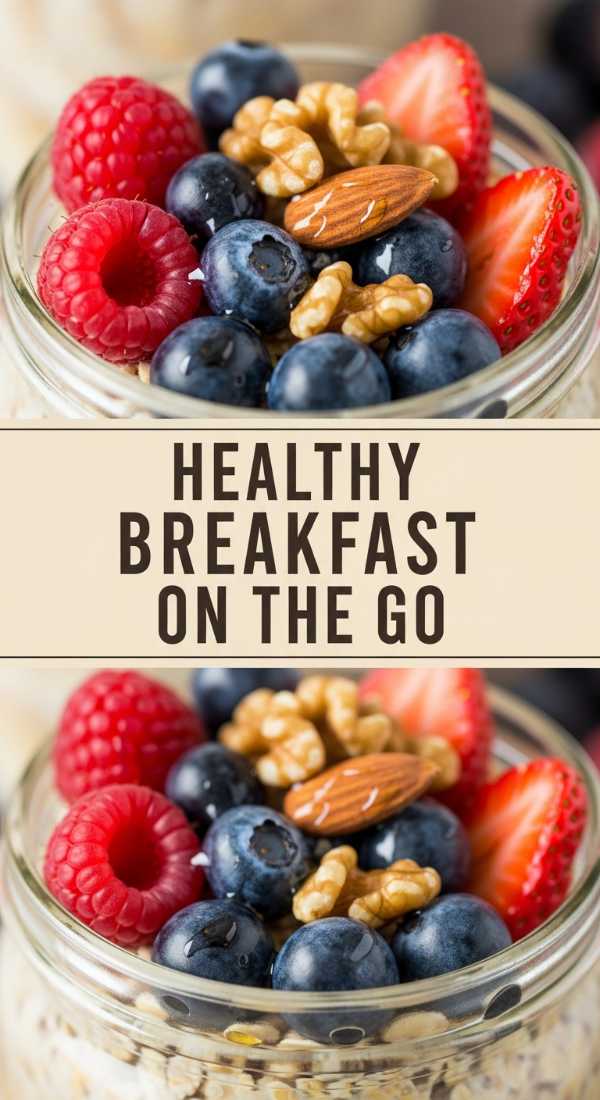 5-Minute Easy Overnight Oats for Busy Mornings!