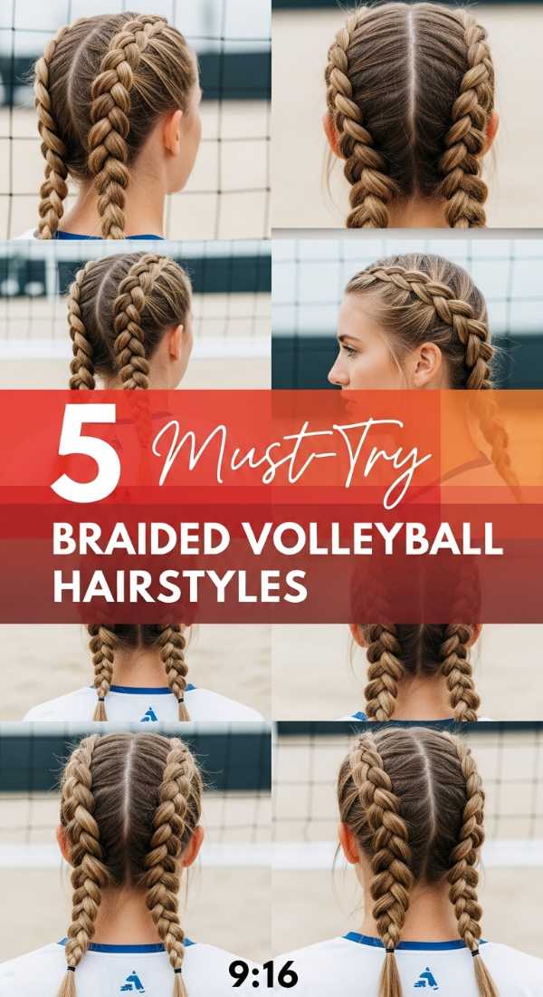 5 Must-Try Braided Volleyball Hairstyles