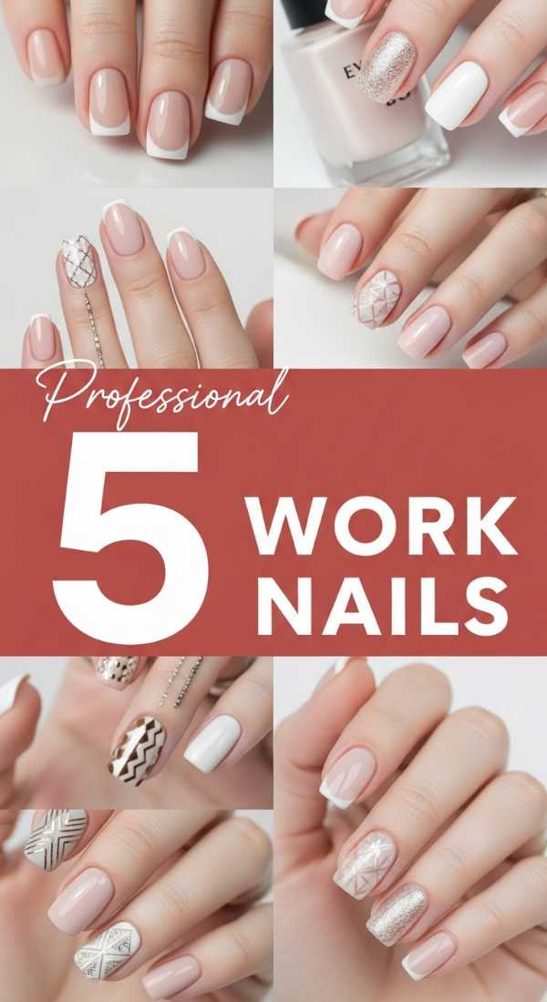5 Professional Work Nails That Are Still Chic!
