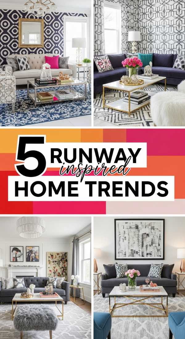 5 Runway Inspired Home Trends