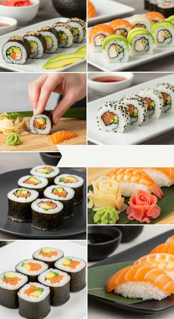 5 Simple Homemade Sushi Recipes for Beginners