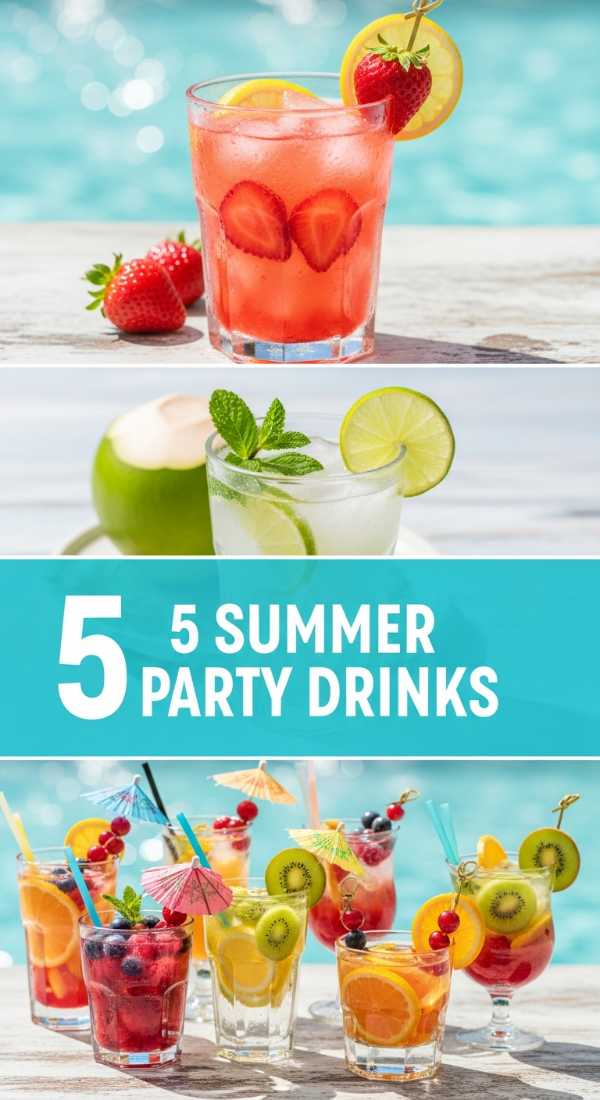 5 Summer Party Drink Recipes