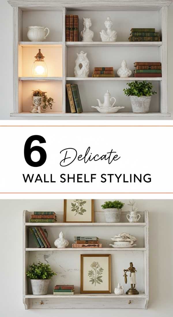 6 Antique Wall Shelf Styling Tips for a Dreamy Home