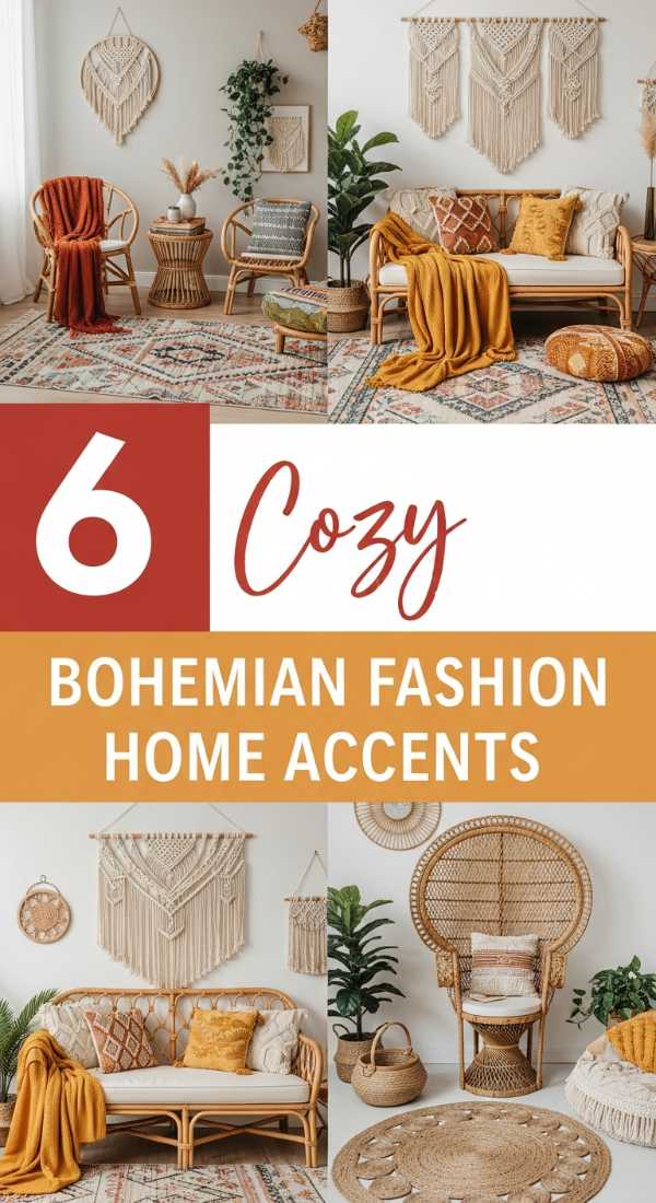 6 Cozy Bohemian Fashion Home Accents