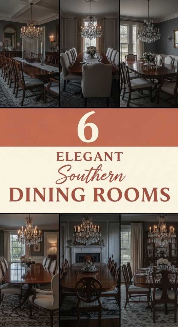 6 Elegant Southern Dining Rooms