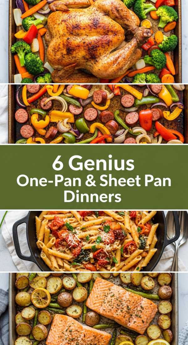 6 Genius One-Pan & Sheet Pan Dinners for Easy Cleanup