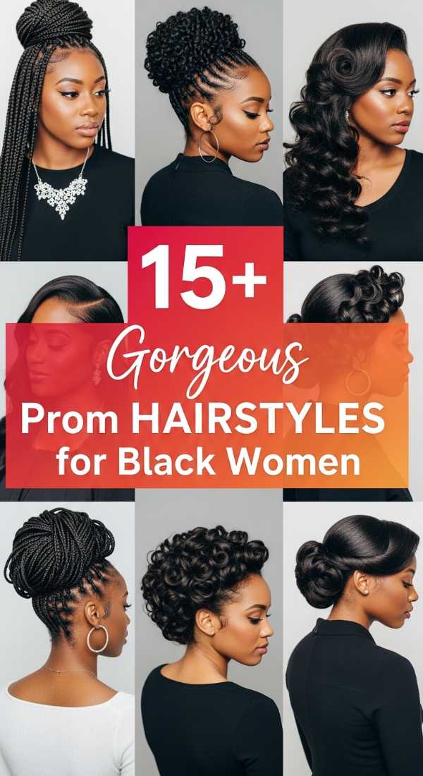 6. Gorgeous Prom Hairstyles for Black Women