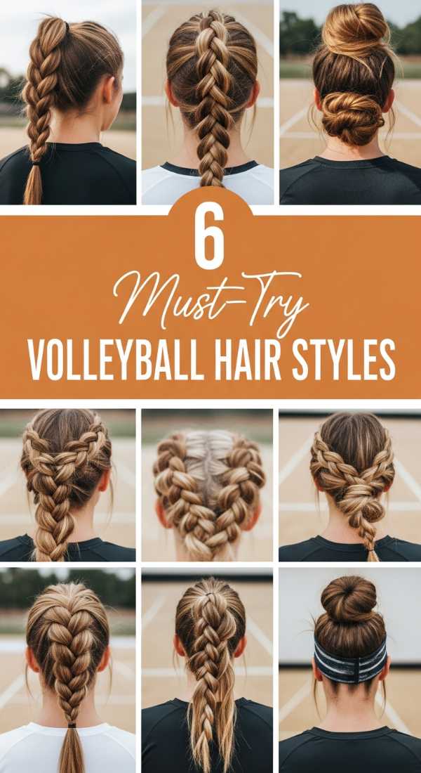 6 Must-Try Volleyball Hair Styles