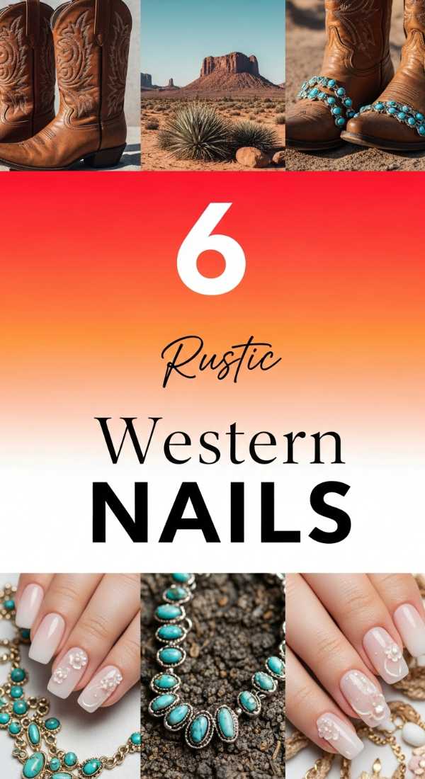 6 Rustic Western NAILS For A Chic Vibe