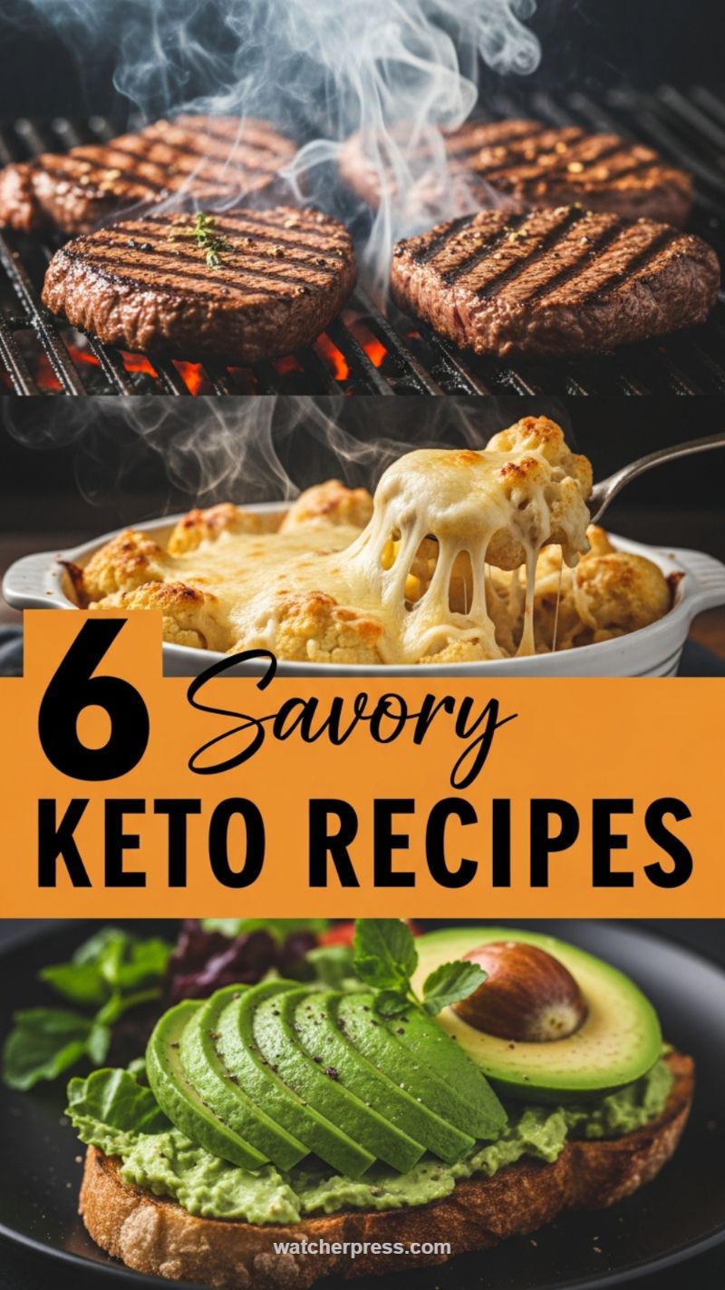 6 Savory Keto-Friendly Recipes