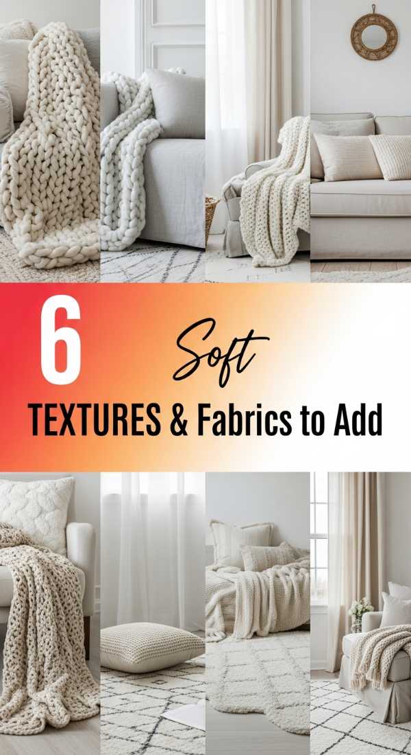 6 *Soft* Spring TEXTURES & Fabrics to Add