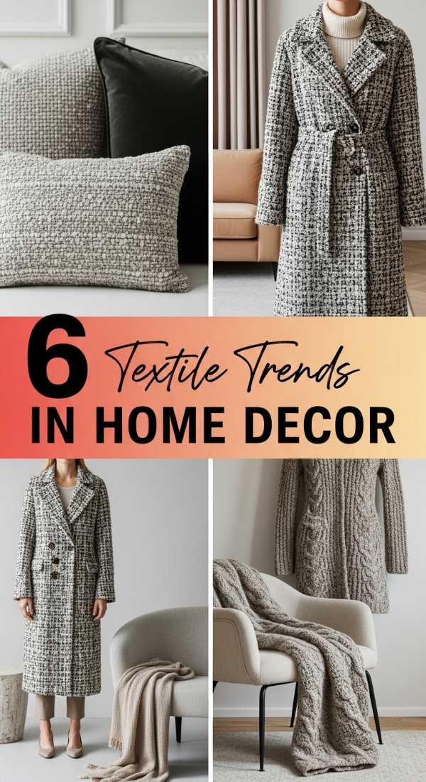 6 Textile Trends in Home Decor