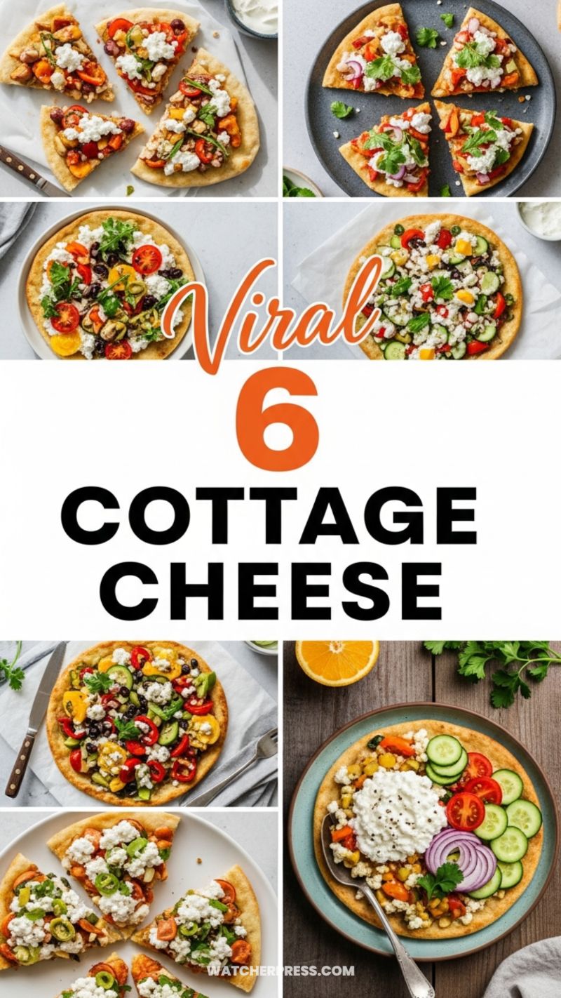 6. Viral Cottage Cheese Protein Flatbreads