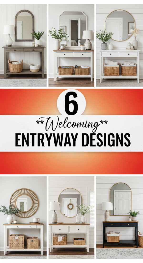 6 **Welcoming** ENTRYWAY DESIGNS