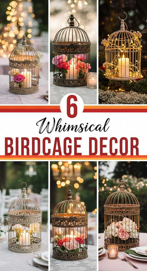 6 Whimsical Birdcage Decor Ideas for Your Heartopia Garden