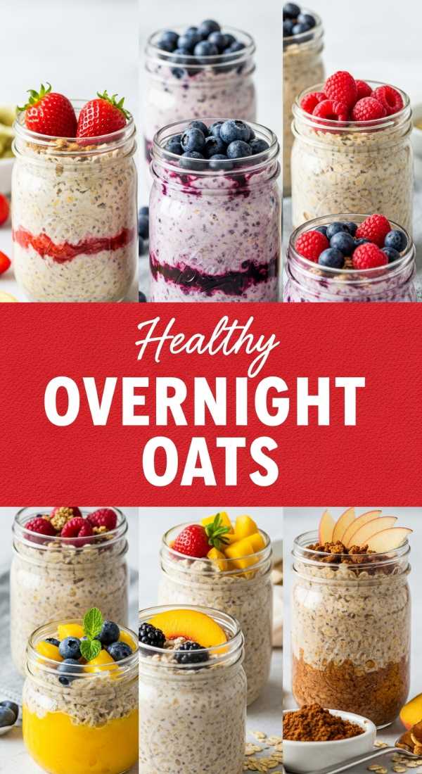 7 Best Overnight Oats Recipe Ideas for Busy Mornings