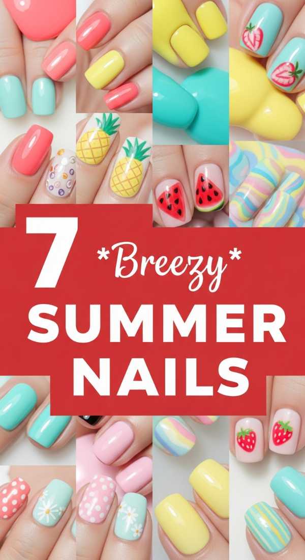 7 *Breezy* Easy Summer Nail Ideas You'll Love
