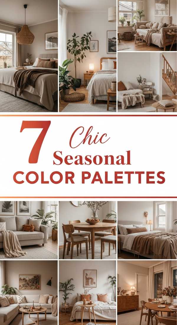 7 Chic Seasonal Color Palettes for Your Home