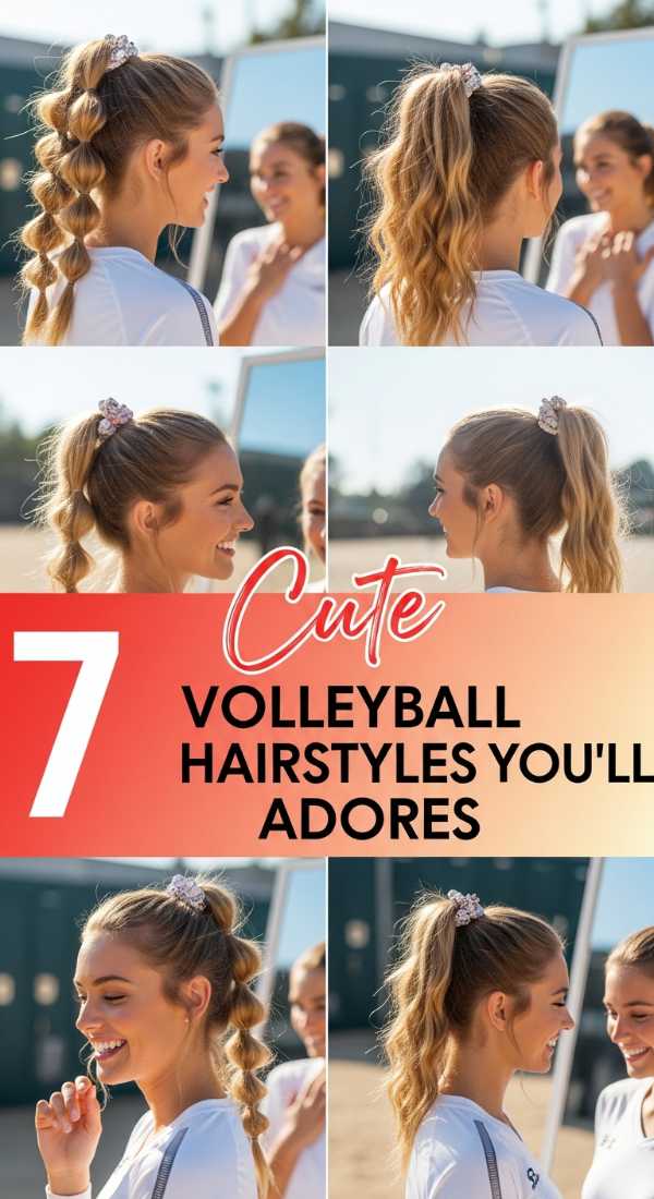 7 Cute Volleyball Hairstyles You'll Adore