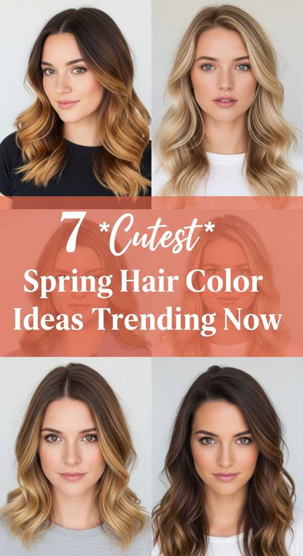 7 *Cutest* Spring Hair Color Ideas Trending Now