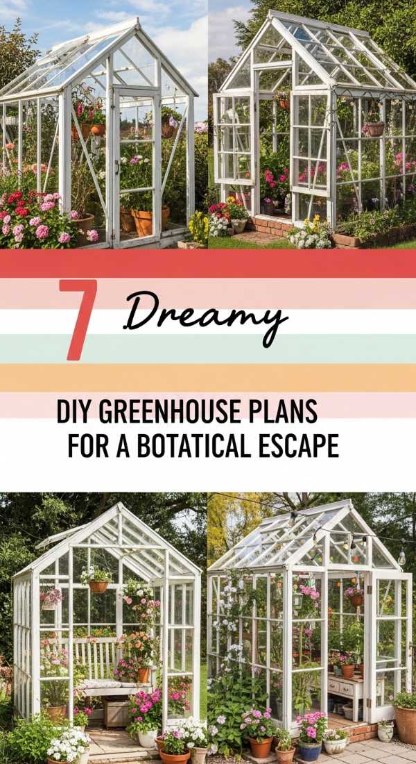 7 DIY Greenhouse Plans for a Dreamy Botanical Escape