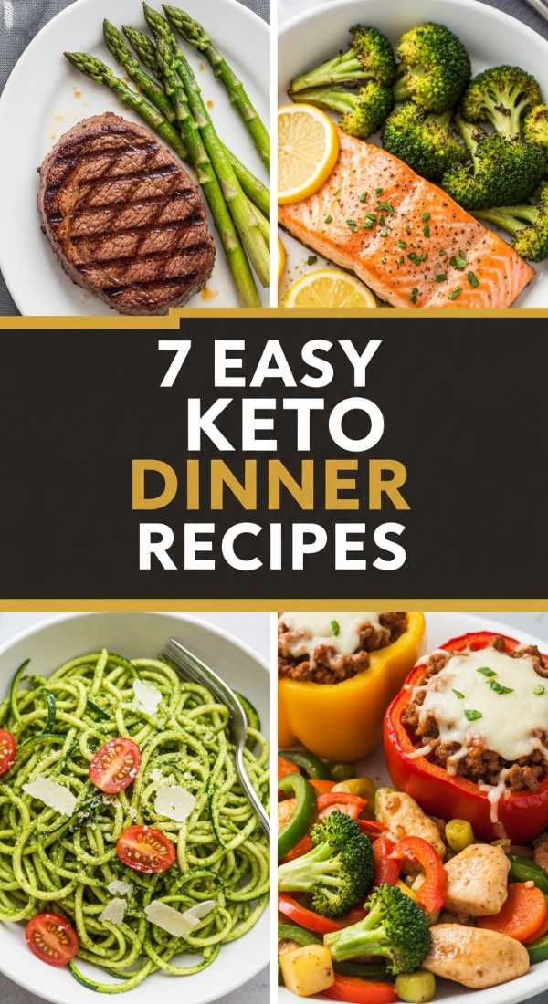 7 Easy Keto Dinner Recipes for Rapid Weight Loss