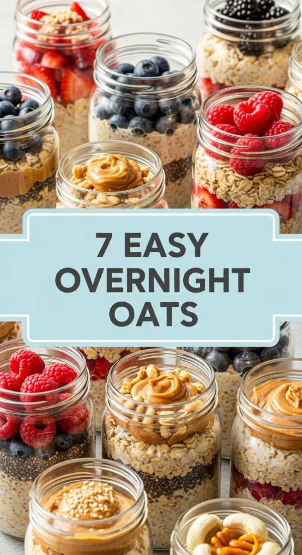 7 Easy Overnight Oats Recipes