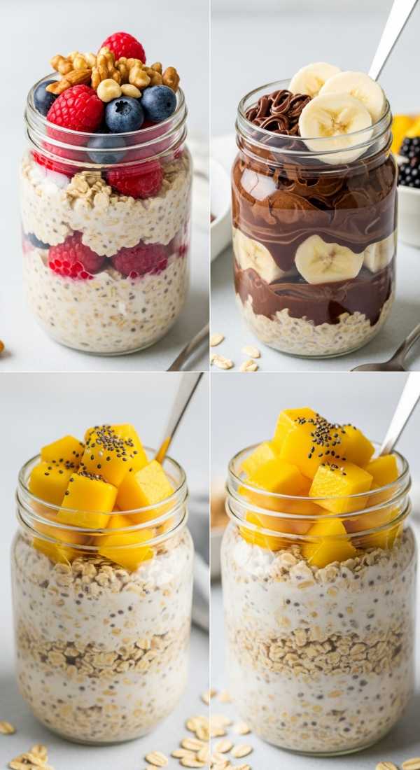 7 Easy Overnight Oats Recipes for Busy Mornings