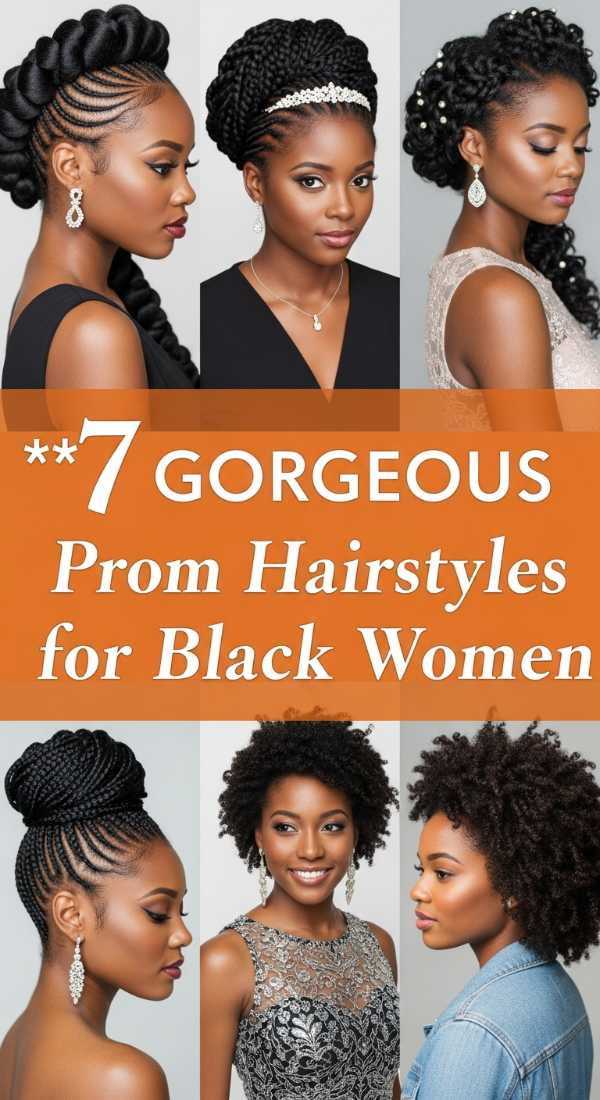 7 Gorgeous Prom Hairstyles for Black Women