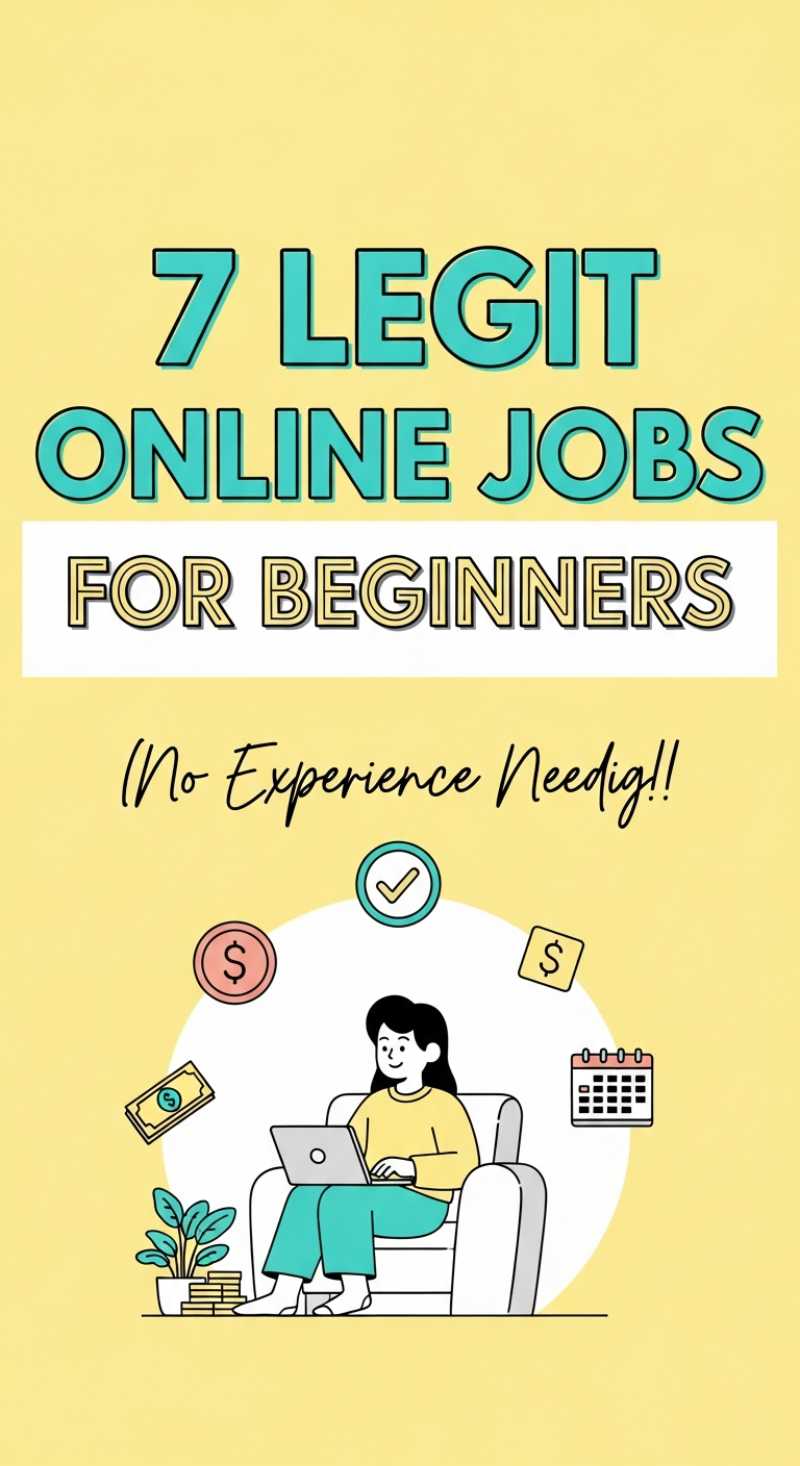 7 Legit Online Jobs for Beginners (No Experience Needed!)