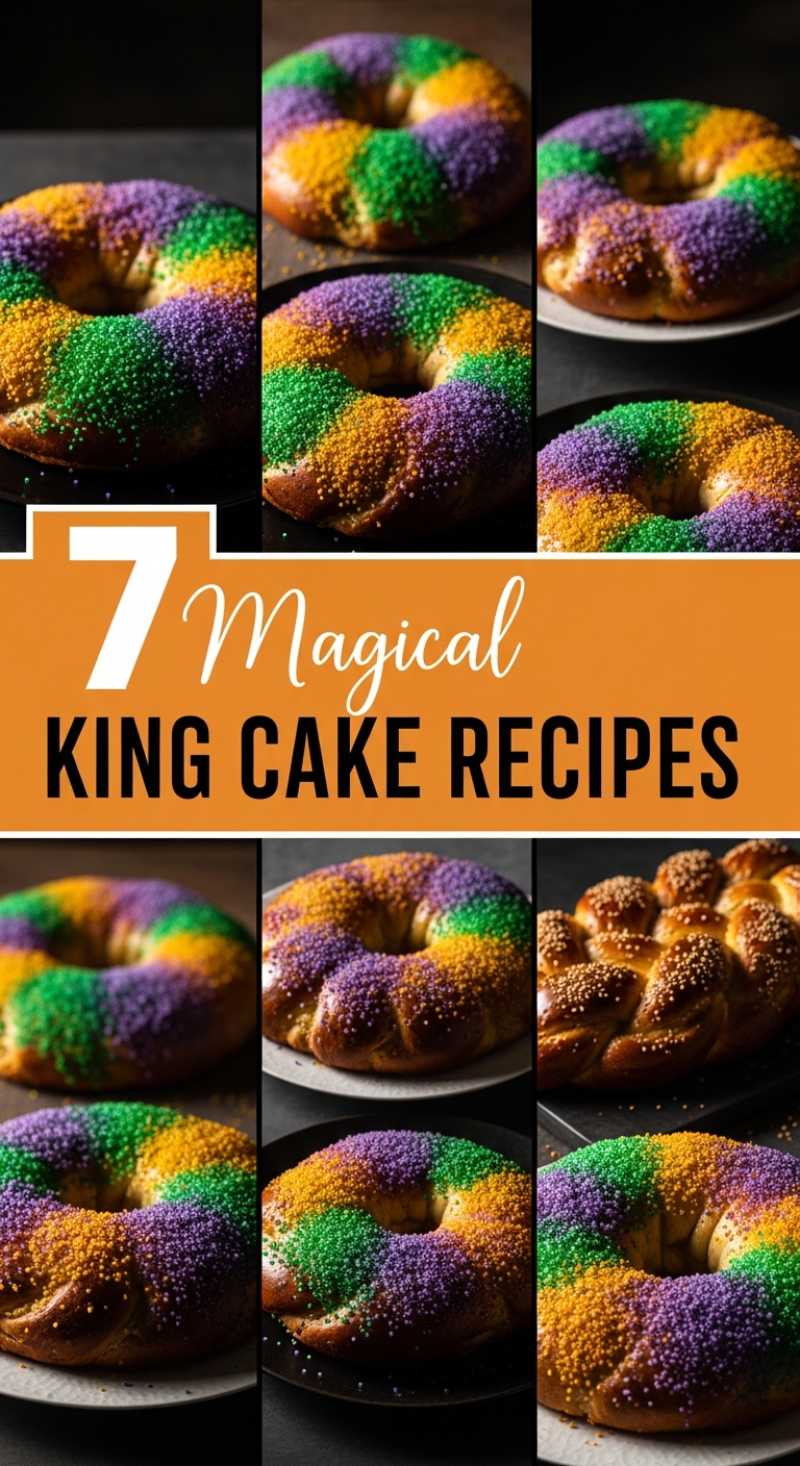 7 Magical King Cake Recipes