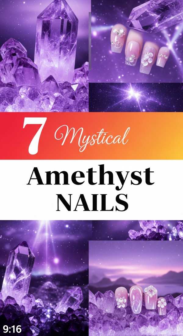 7 Mystical Amethyst NAILS Trends