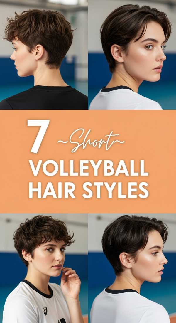 7 {Short} VOLLEYBALL HAIR STYLES
