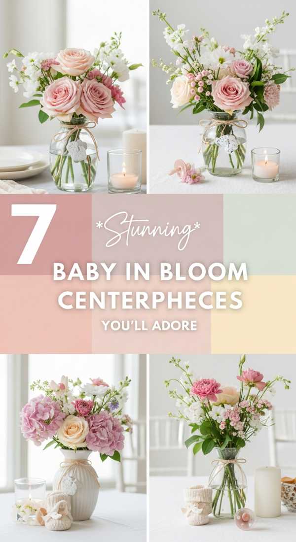 7 Stunning Baby in Bloom Centerpieces You'll Adore