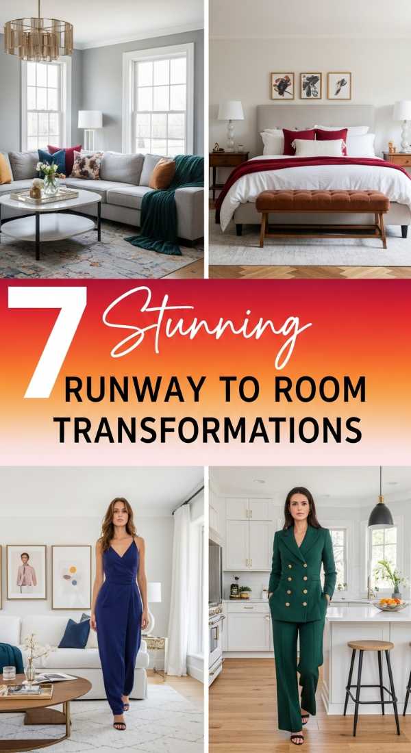 7 Stunning Runway to Room Transformations