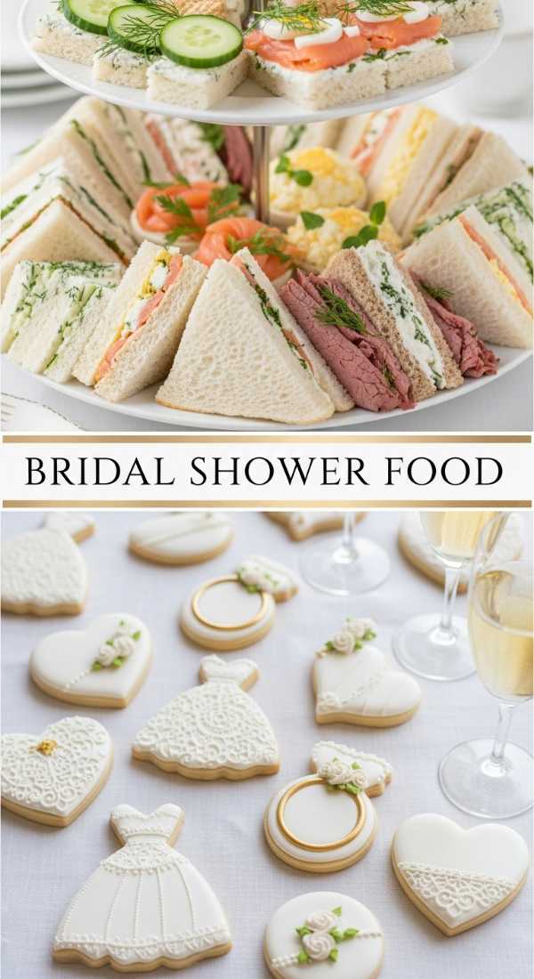 8 Best Bridal Shower Food Ideas