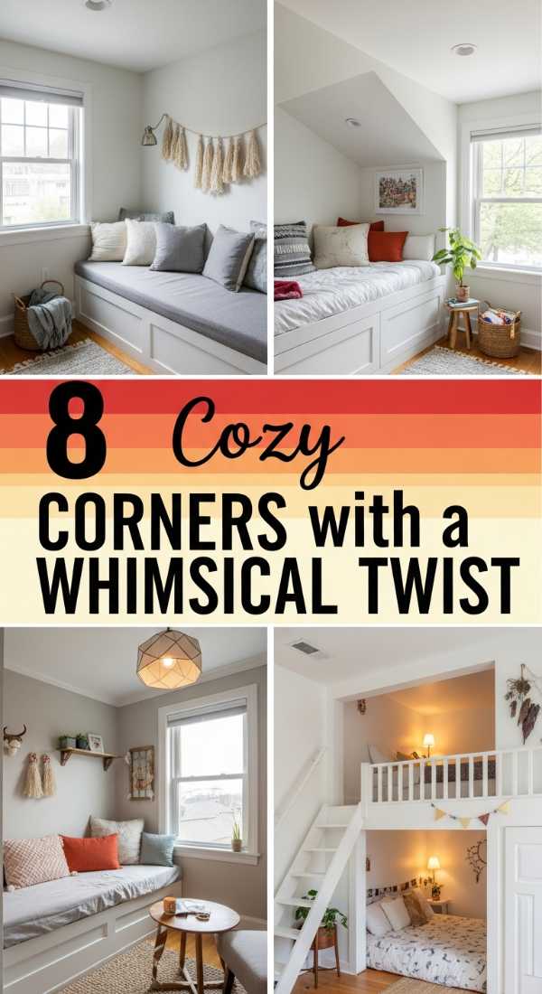 8 Cozy CORNERS with a WHIMSICAL TWIST