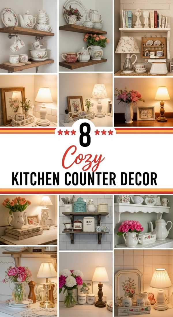 8 Cozy Kitchen Counter Corner Decor Ideas You'll Adore
