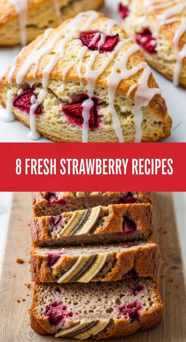 8 Fresh Strawberry Recipes You'll Make All Summer