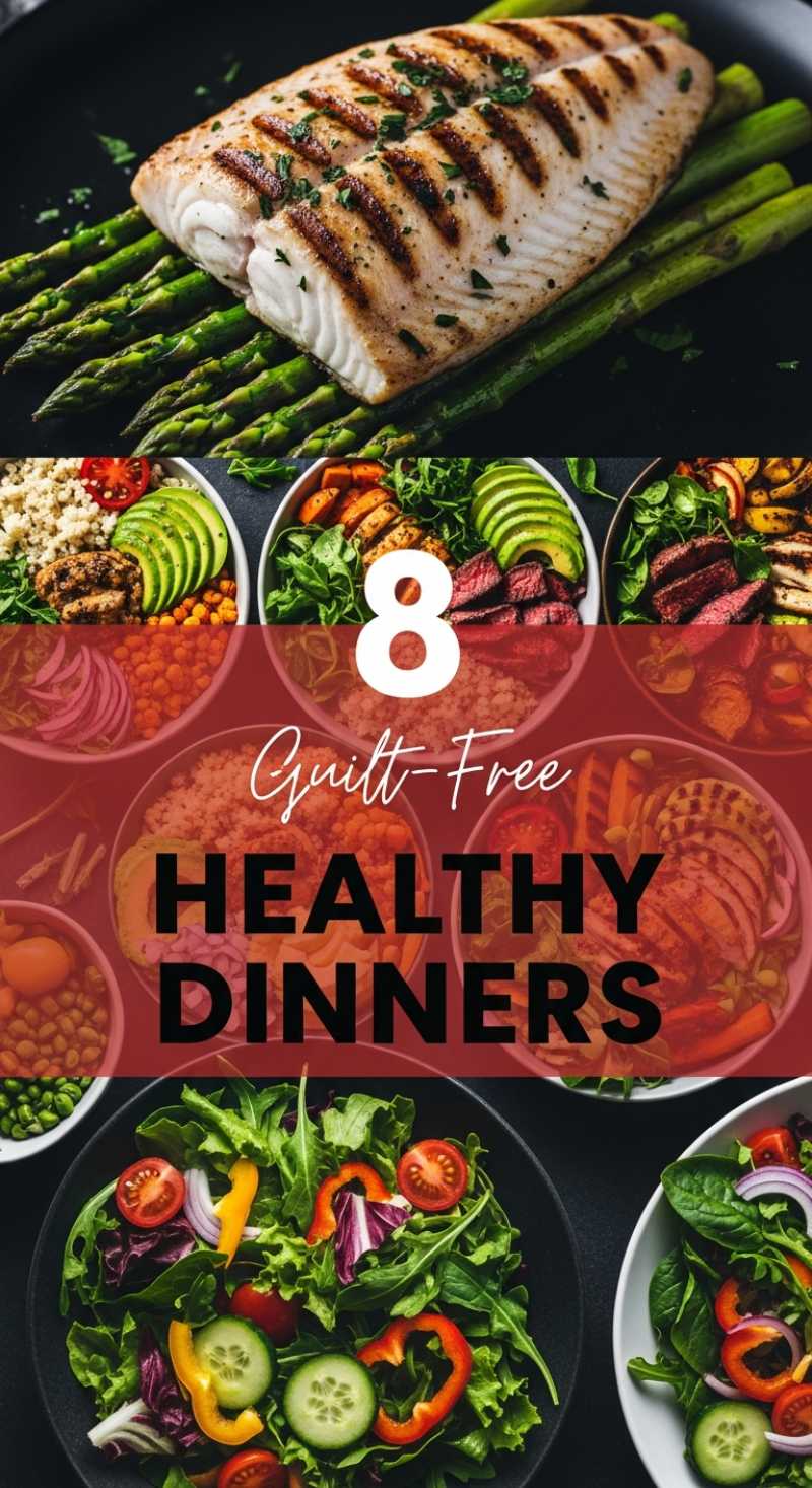8 Guilt-Free Healthy Dinners