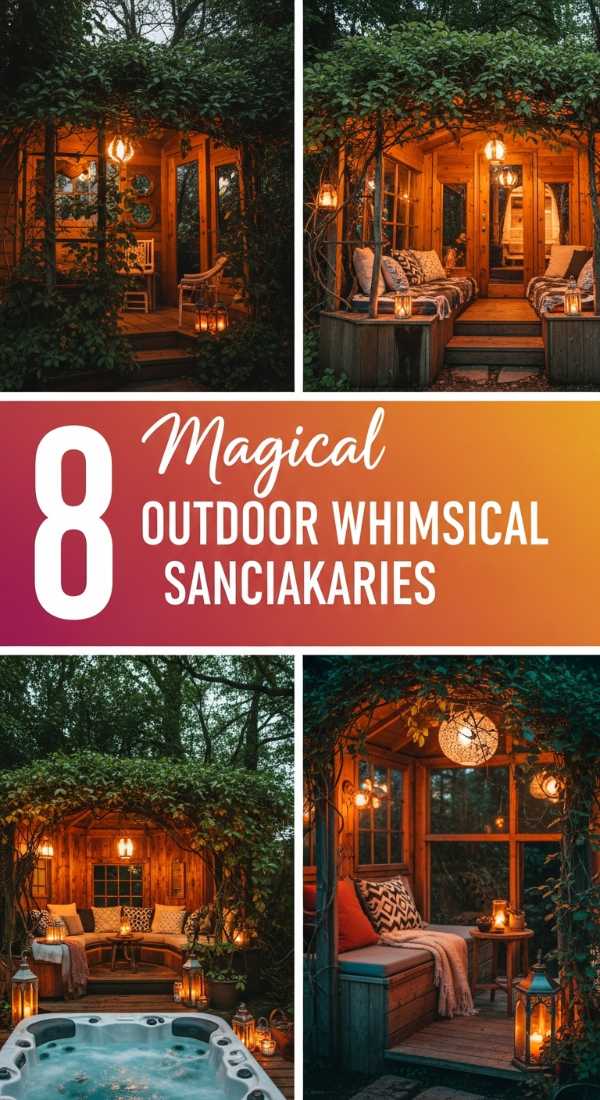 8 Magical OUTDOOR WHIMSICAL SANCTUARIES
