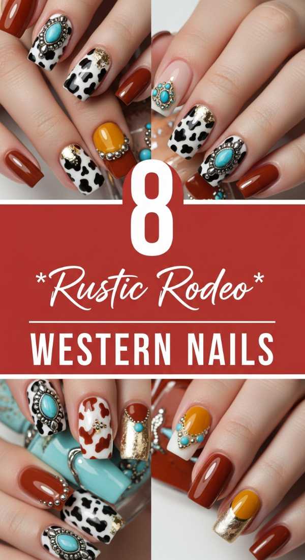 8 *Rustic Rodeo* Easy Western Nail Designs