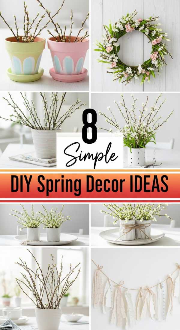 8 Simple DIY Spring Decor Ideas